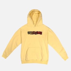Overtime hoodie, youth large, yellow